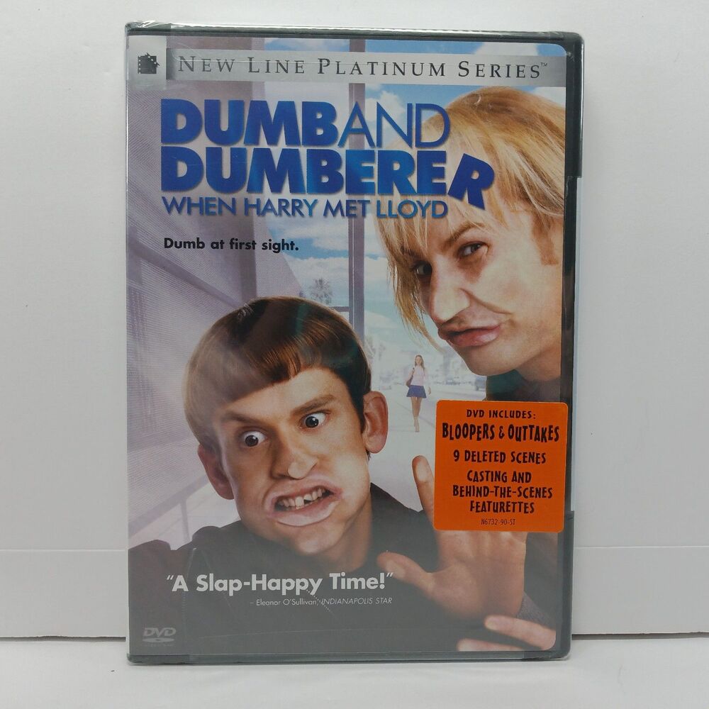 Dumb And Dumber When Harry Met Lloyd DVD Video New Line Home Entertainment NEW
